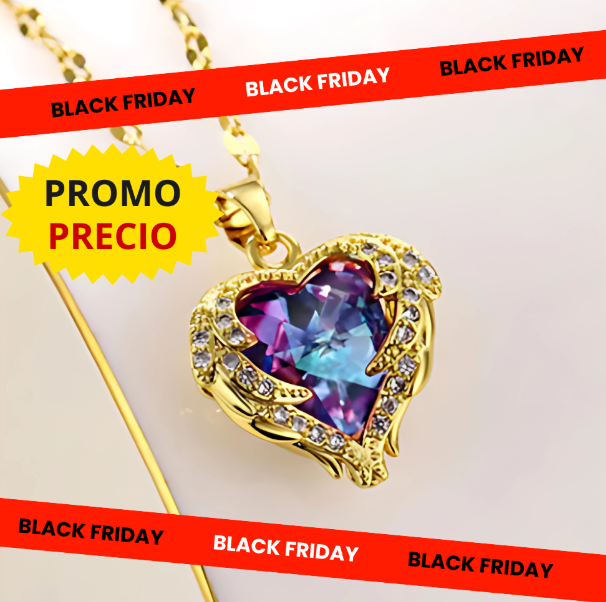 Collar de corazón Océano